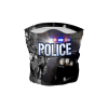 2754 FACE GAITER 7in FIRE-POLICE-MASKS