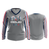 880 FD Womens V-Neck Longsleeve BRAND-RWB-STRIPES