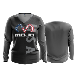 880 FD Womens V-Neck Longsleeve MOJO-FLAG-BRAND