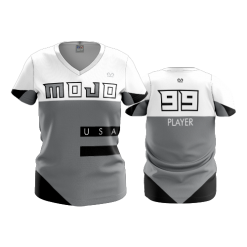 2760 FD Womens V-Neck MOJO-WHITE-GREY-ALTER