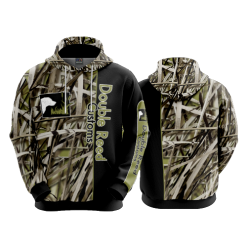 2765 FD Hoody DOUBLE-REED-CUSTOMS-BLACK