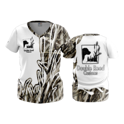 2765 FD Womens V-Neck DOUBLE-REED-CUSTOMS-WHITE