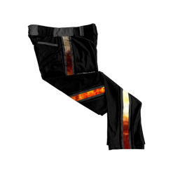 1372 CL BLACK CUSTOM BRAID MENS PANT ATOMIC-SHOTS