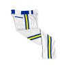 319 CL WHITE CUSTOM BRAID MENS PANT STROKERS