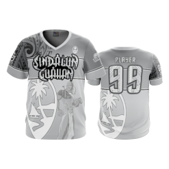499 FD Sport V-Neck MENS SINDALUN-GUAHAN-GREY