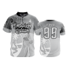 499 FD Quarter Zip Batting Jacket SS SINDALUN-GUAHAN-GREY