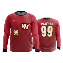 2761 FD Long Sleeve MENS VIENNA-HEAT-RED-LS-FIXES