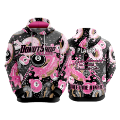 1662 FD Hoody DONUT-SHOP-BLACK