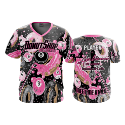 1662 FD Sport V-Neck MENS DONUT-SHOP-BLACK
