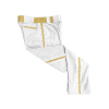 2774 CL WHITE CUSTOM BRAID MENS PANT STEELTOWN-WHITE