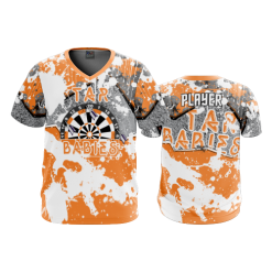 2486 FD Sport V-Neck MENS TAR-BABIES-ORANGE