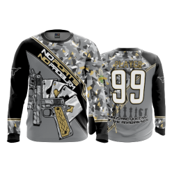 2775 FD Long Sleeve MENS NO-PORTS-NO-PROBLEM-CHARCOAL