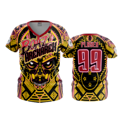 2773 FD Womens V-Neck BOAZ-AREKAREK-GOLD