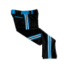 2777 CL BLACK CUSTOM BRAID MENS PANT PUKA-BUMS