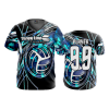 2386 FD Sport V-Neck MENS MATT-ROTELL-VOLLEYBALL-BLACK