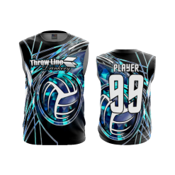 2386 FD Sport Sleeveless MENS MATT-ROTELL-VOLLEYBALL-BLACK