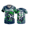 2386 FD Womens V-Neck MATT-ROTELL-VOLLEYBALL-SEAHAWKS