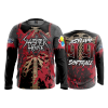 2276 FD Long Sleeve MENS ASYLUM-SLAUGHTERHOUSE-RED