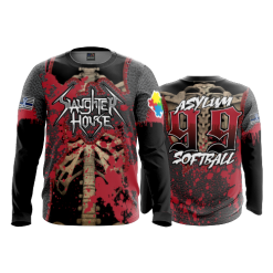 2276 FD Long Sleeve MENS ASYLUM-SLAUGHTERHOUSE-RED