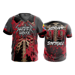 2276 FD Sport V-Neck MENS ASYLUM-SLAUGHTERHOUSE-RED