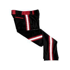 2276 CL BLACK CUSTOM BRAID MENS PANT ASYLUM-SLAUGHTERHOUSE-RED