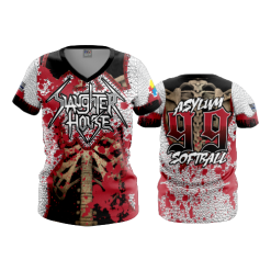 2276 FD Womens V-Neck ASYLUM-SLAUGHTERHOUSE-WHITE