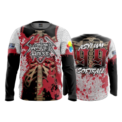 2276 FD Long Sleeve MENS ASYLUM-SLAUGHTERHOUSE-WHITE