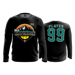 2322 FD Long Sleeve MENS ALL-NATURALS-BLACK-ADDONS