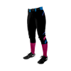 2105 FD Girls Fastpitch Pant CL HGH-WOMEN-FLO-PINK-FLO INK + $5