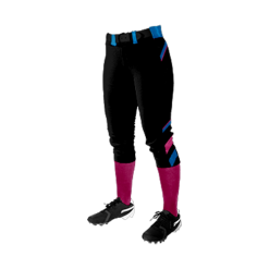 2105 FD Girls Fastpitch Pant CL HGH-WOMEN-FLO-PINK-FLO INK + $5