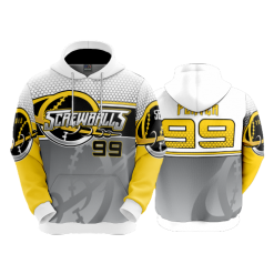 1837 FD Hoody SCREWBALLS-WHITE
