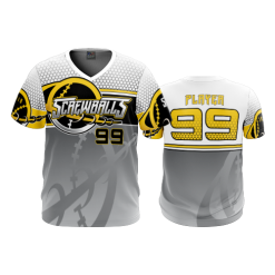 1837 FD Sport V-Neck MENS SCREWBALLS-WHITE