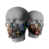 1662 FACE GAITER 5in MONSTERS-MASKS