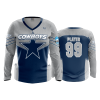2781 FD Womens V-Neck Longsleeve - CL COWBOYS