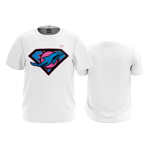 2781 FD SPIRIT DRY FIT DOLPINS-MIAMI-BLACK