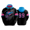 2781 FD Hoody CL DOLPINS-MIAMI-BLACK