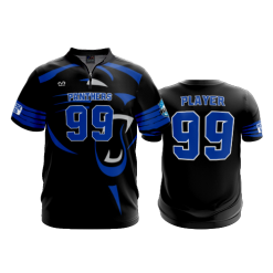 2781 FD Quarter Zip Batting Jacket SS PANTHERS