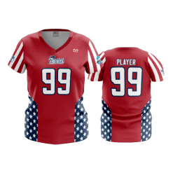 2781 FD Womens V-Neck - CL PATRIOTS