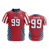 2781 FD Quarter Zip Batting Jacket SS PATRIOTS