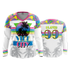 VICE CITY WOMENS LS WHITE