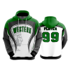 718 FD Hoody WESTERN-FASTPITCH-WHITE