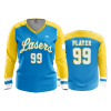 2129 FD Womens V-Neck Longsleeve LASERS-BLUE-2020