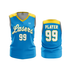 2129 FD Womens V-Neck Sleeveless LASERS-BLUE-2020