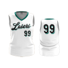 2793 FD Womens V-Neck Sleeveless LASERS-TEAL-WHITE-2020