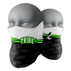 2472 FACE GAITER 19in KEWASKUM-TRIBE-MASKS-FLO INK + $5