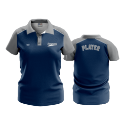 2803 FD Womens Polo STINGRAYS-2020-CHARCOAL