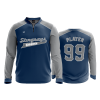 2803 FD Quarter Zip Batting Jacket LS STINGRAYS-2020-CHARCOAL