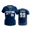 2803 FD WOMENS 2 BUTTON SCOOP NECK CL STINGRAYS-2020-NAVY