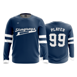 2803 FD Long Sleeve MENS STINGRAYS-2020-NAVY