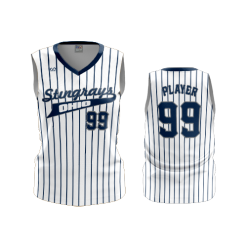 2803 FD Womens V-Neck Sleeveless STINGRAYS-2020-WHITEPIN